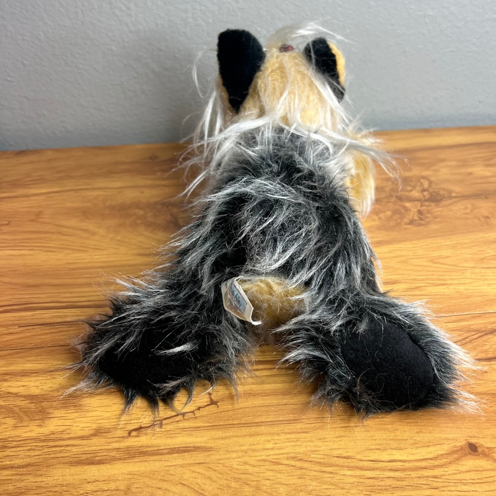 Animal Alley Vintage Plush Yorkie Yorkshire Terrier Toys R Us Red Bow 2000 - Picture 5 of 8